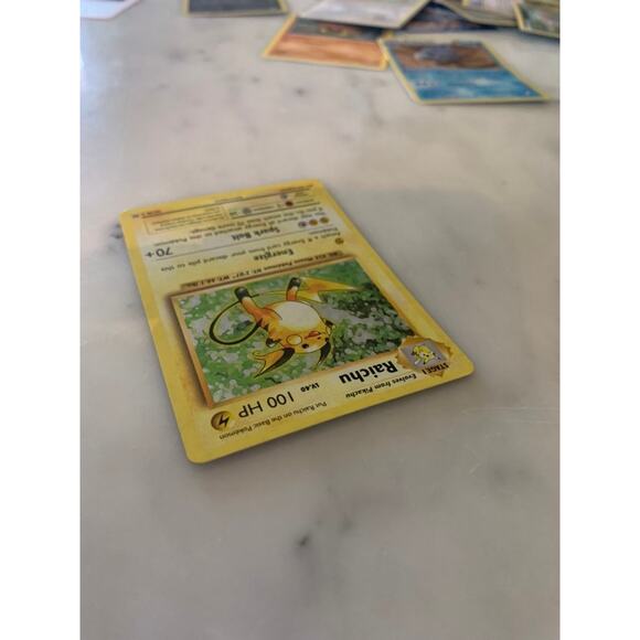 Raichu Holo Pokemon Card - Picture 3 of 5